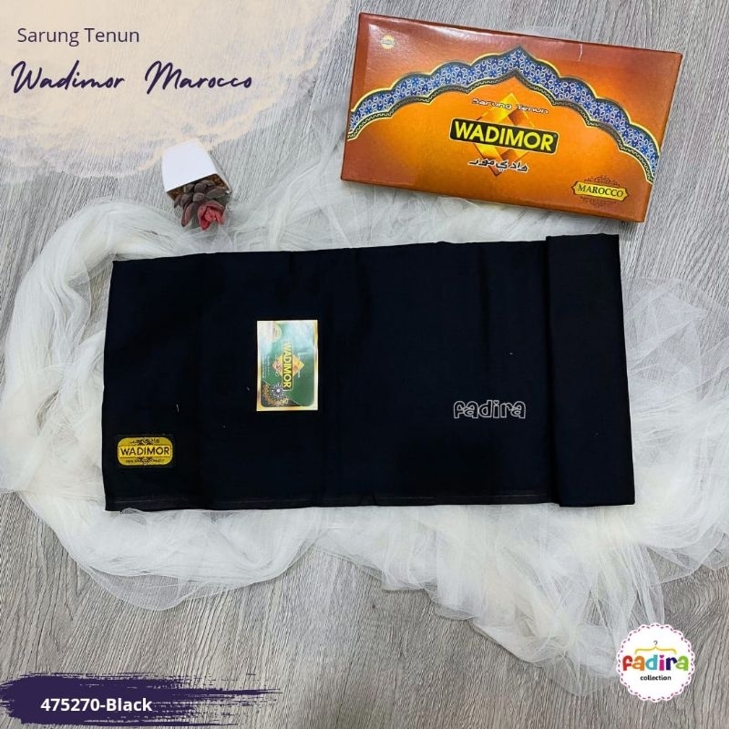 Sarung Wadimor gold/Sarung Wadimor Marocco/sarung polos/sarung dewasa/Sarung Hitam/Sarung Putih