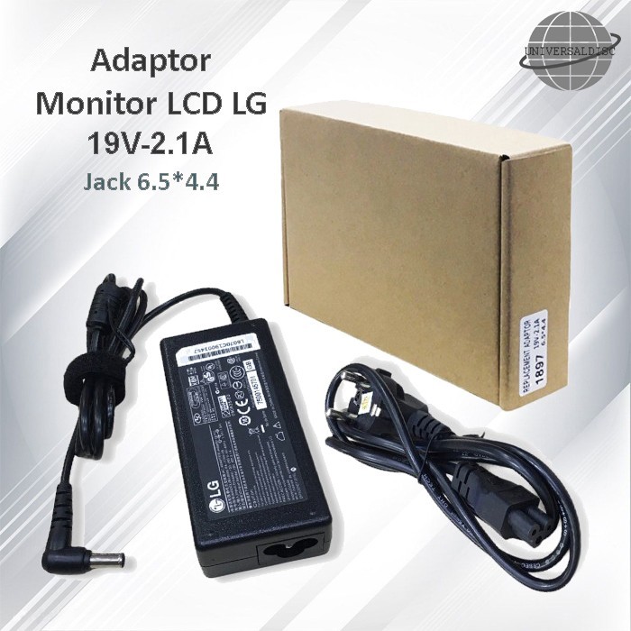 Adaptor Compatible Monitor PHILIPS 19V 1.31A / LG 19V-2.1A Jack 6.5x4.4 (1897)