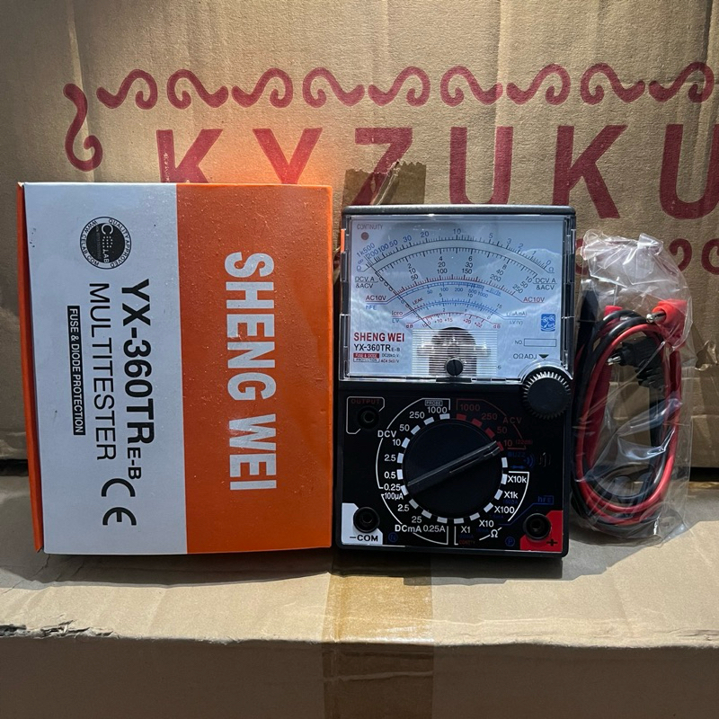 MULTI MULTY TESTER BESAR SW ATN ANALOG 360/AVO MULTITESTER ALAT TESTER LISTRIK MULTI METER