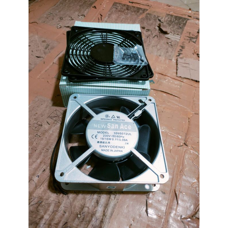 Fan model ac 220v atau dc 12v