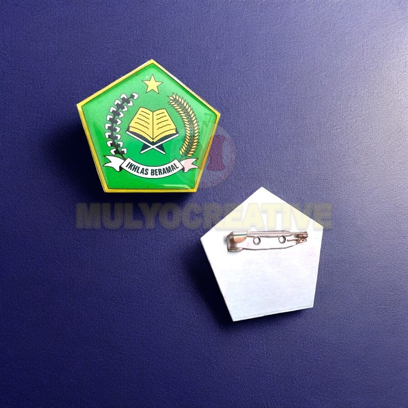 Pin Kemenag Bros Kementerian Agama - Aluminium