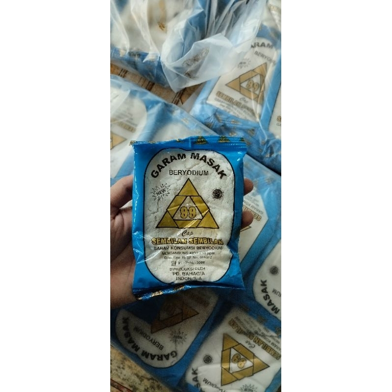 

Tamicho - (ISI 10) Garam dapur Beryodium Sehat dan berkualitas 100Gr per bungkus