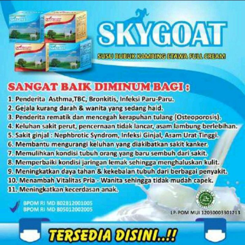 

ETTAWA SUSU KAMBING SKYGOAT SKY GOAT ETAWA ETTAWA SUSU BUBUK