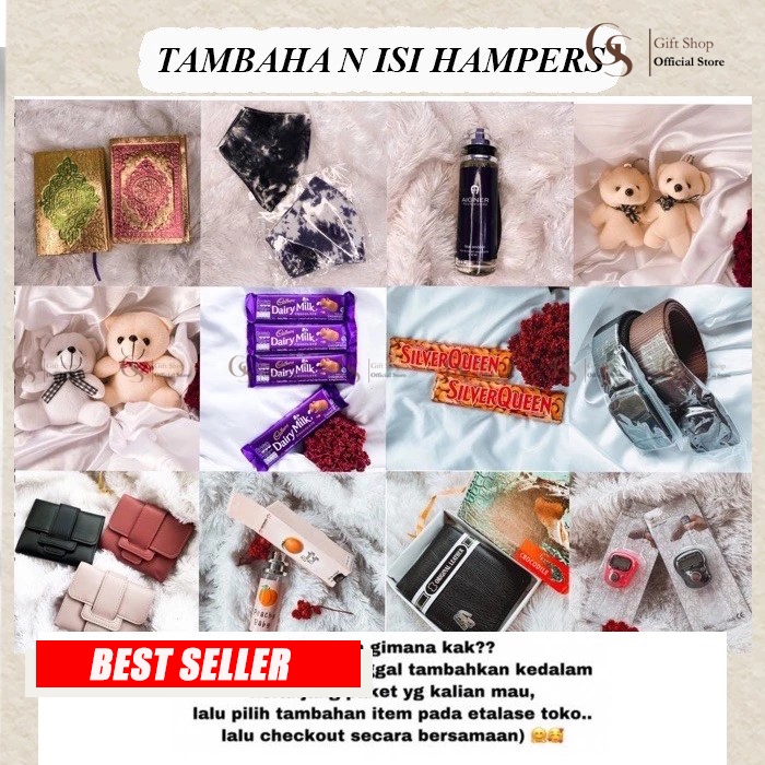 

Tambahan Isi Hampers Spesial GIFT