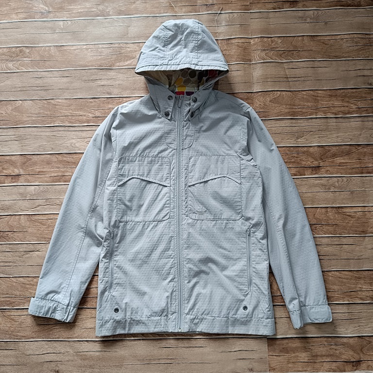 Vintage Ads Ld Sn 3D WB Light Gray Jacket L