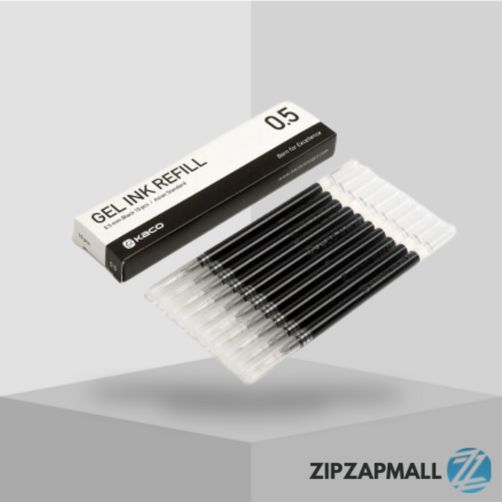 

Refill Pulpen Gel Tinta Hitam 0.5mm for Kaco PURE 1 PCS/Refill Gel Pen Kaco