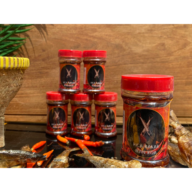 

SAMBAL BAKAR IKAN ROA pedas nampol