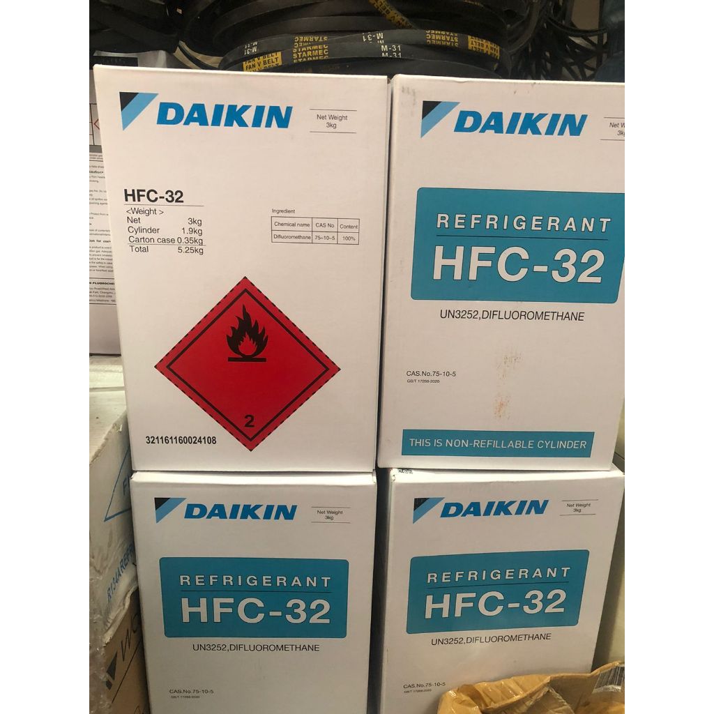 FREON AC DAIKIN ORIGINAL R32 3KG