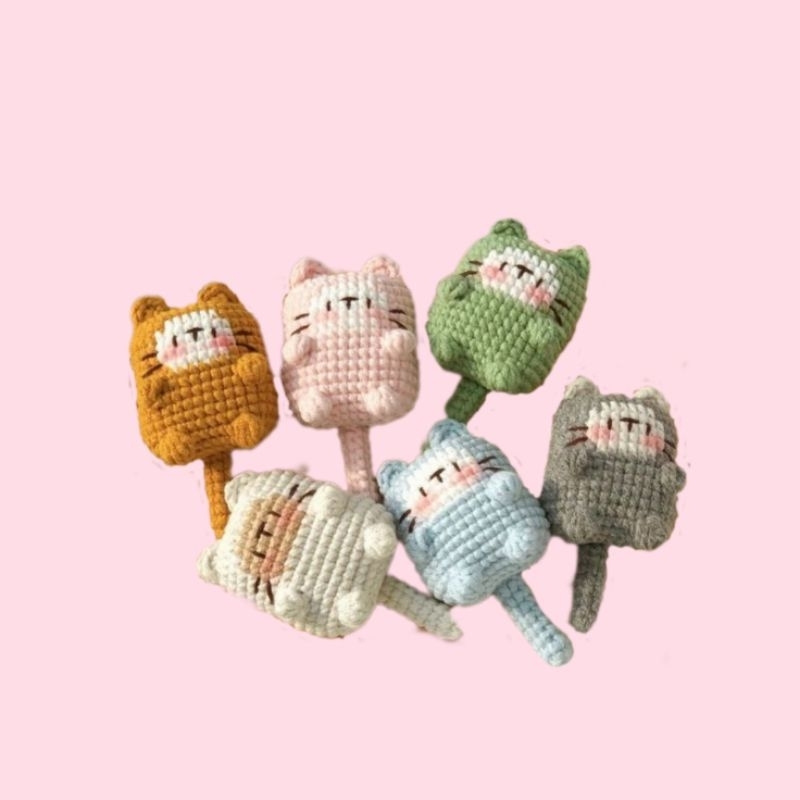 CAT KEYCHAIN CROCHET