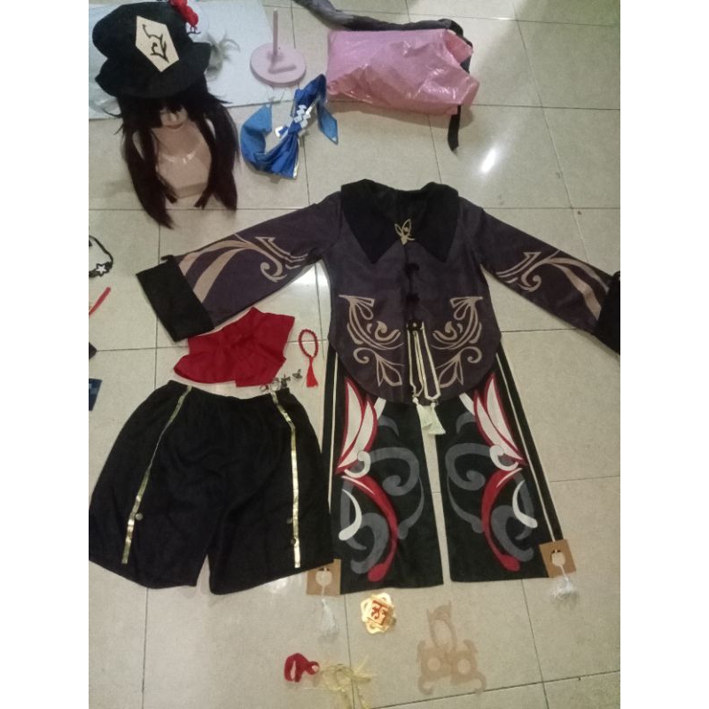 Fullset Costume Hutao Genshin impact second cosplay