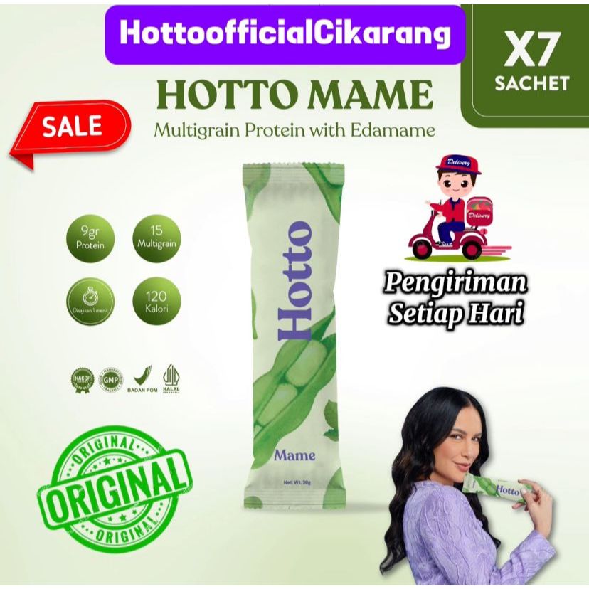 

Hotto MAME Multigrain (Meal Replacement) 7sachet Ori