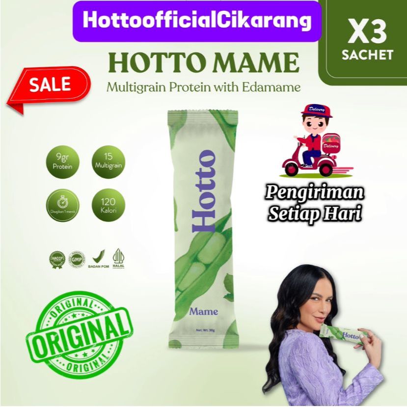 

Hotto MAME Multigrain (Meal Replacement) 3sachet Ori