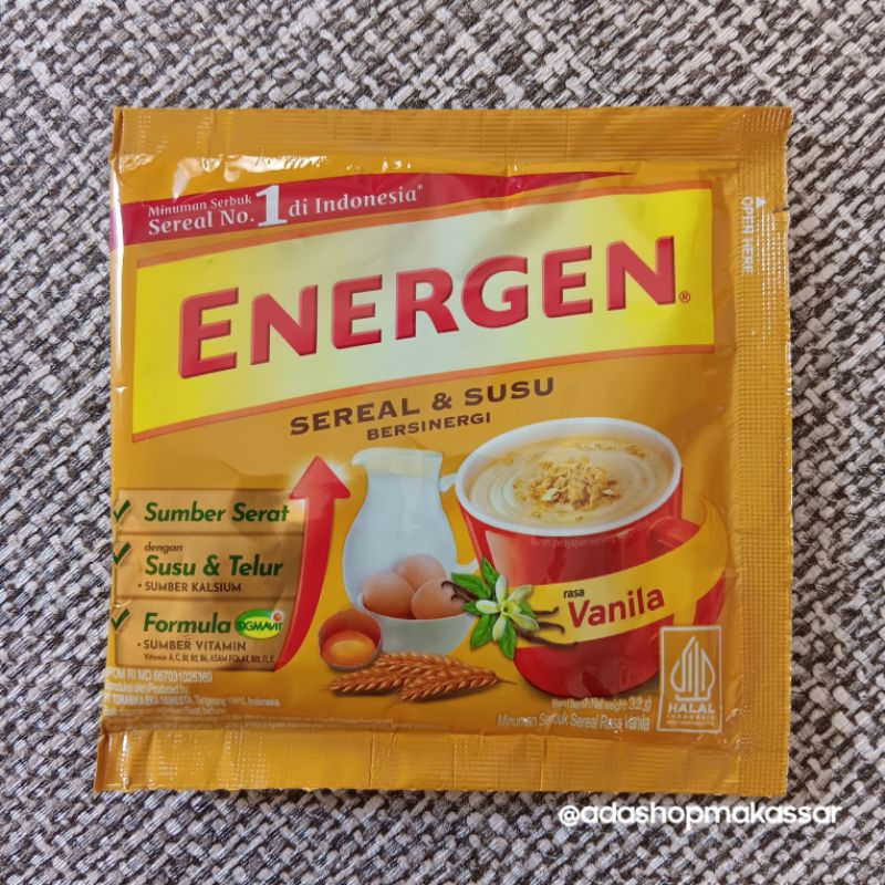 

Energen Cokelat / Vanila / Jahe