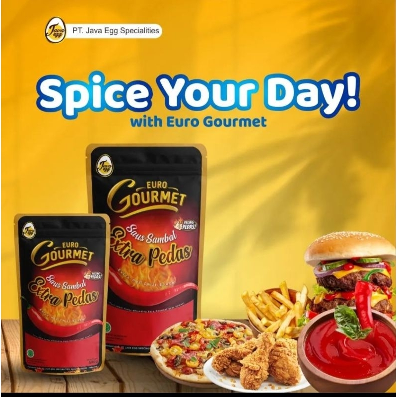 

Saus Sambal Extra Pedas Euro Gourmet 1 Kg