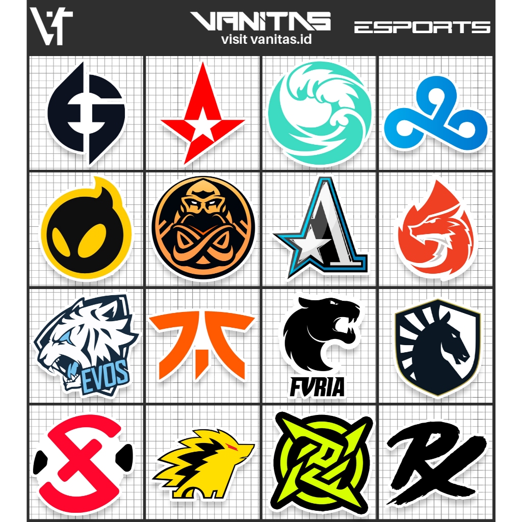 

Stiker/Sticker | Logo Team Esports | Sticker HP Aesthetic