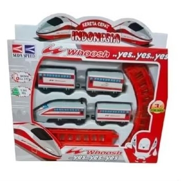 MAINAN ANAK KERETA API INDONESIA WHOOSH