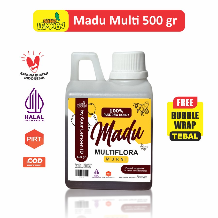 

Madu Murni Multiflora Premium Multi Flora by Suur Lemoen - MULTIFLORA 500 by DRO STORE