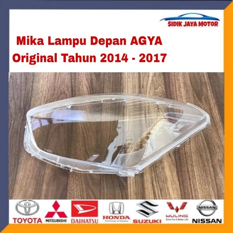 Mika Headlamp  Lampu Depan Agya Lama Original Tahun 2014 2015 2016 2017  MIika Lampu  Depan AGYA  AY