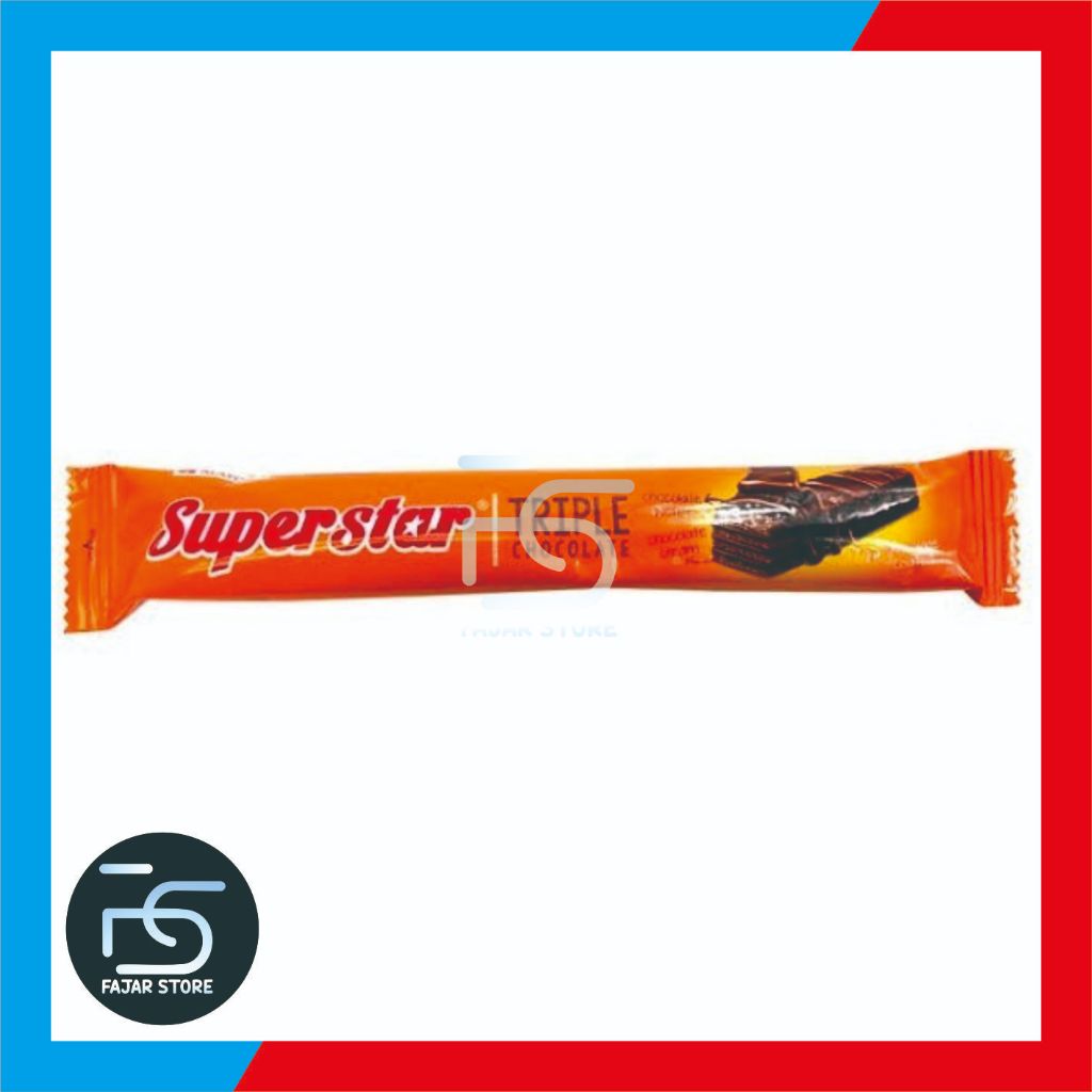 

Superstar Wafer SATUAN 16gr - coklat nikmat enak termurah