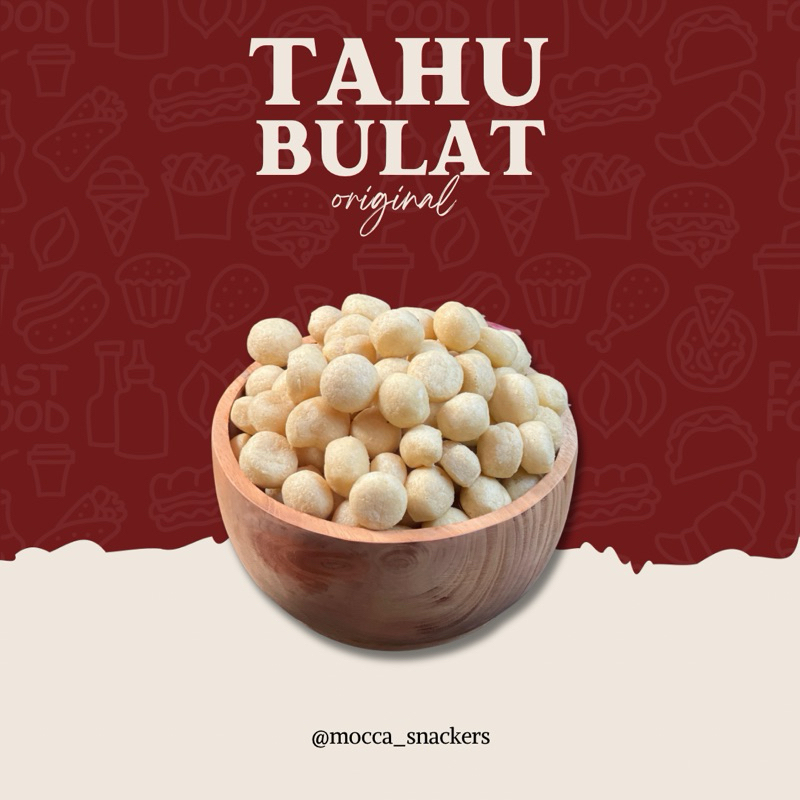 

Tahu Bulat Original 125 gram/175 gram by Mocca Snack