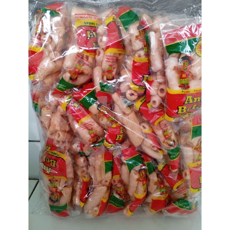 

anak Betawi kerupuk isi 20pcs/krupuk jajanan jadul enak gurih renyah