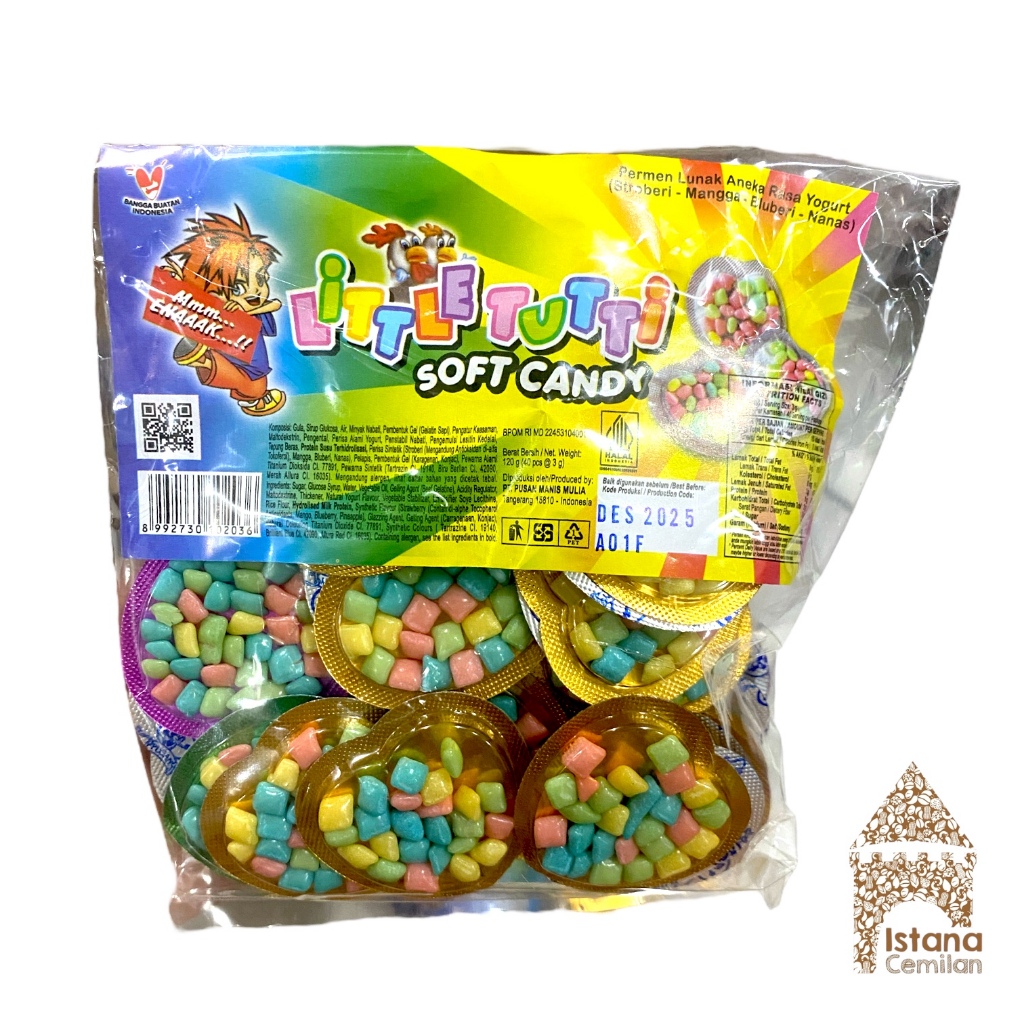 Permen Little Tutti Soft Candy Dreamy (isi 40 pcs)