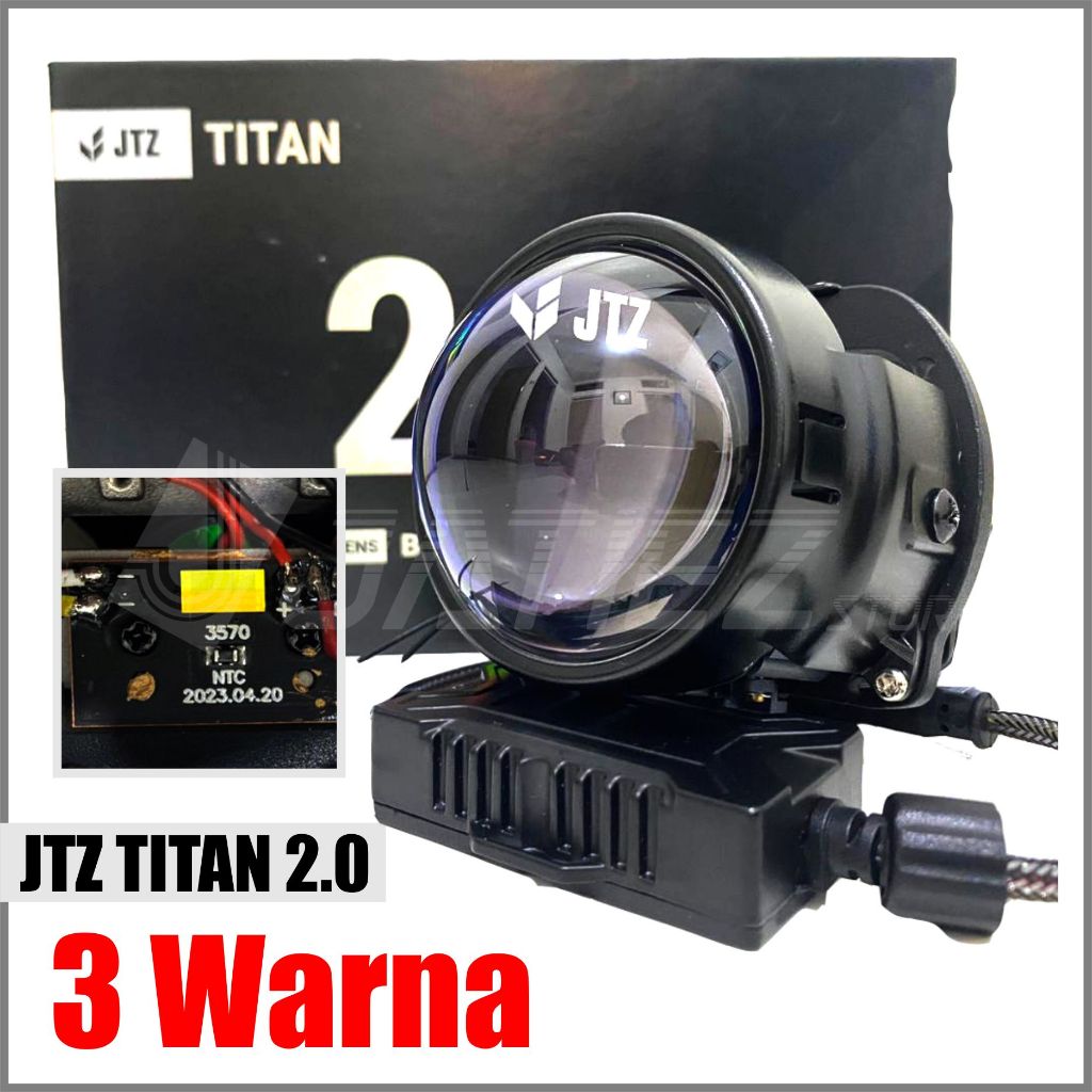 Biled 2,5 inch JTZ Titan 2.0 3 Warna - Biled JTZ Titan 2.0 3 Color