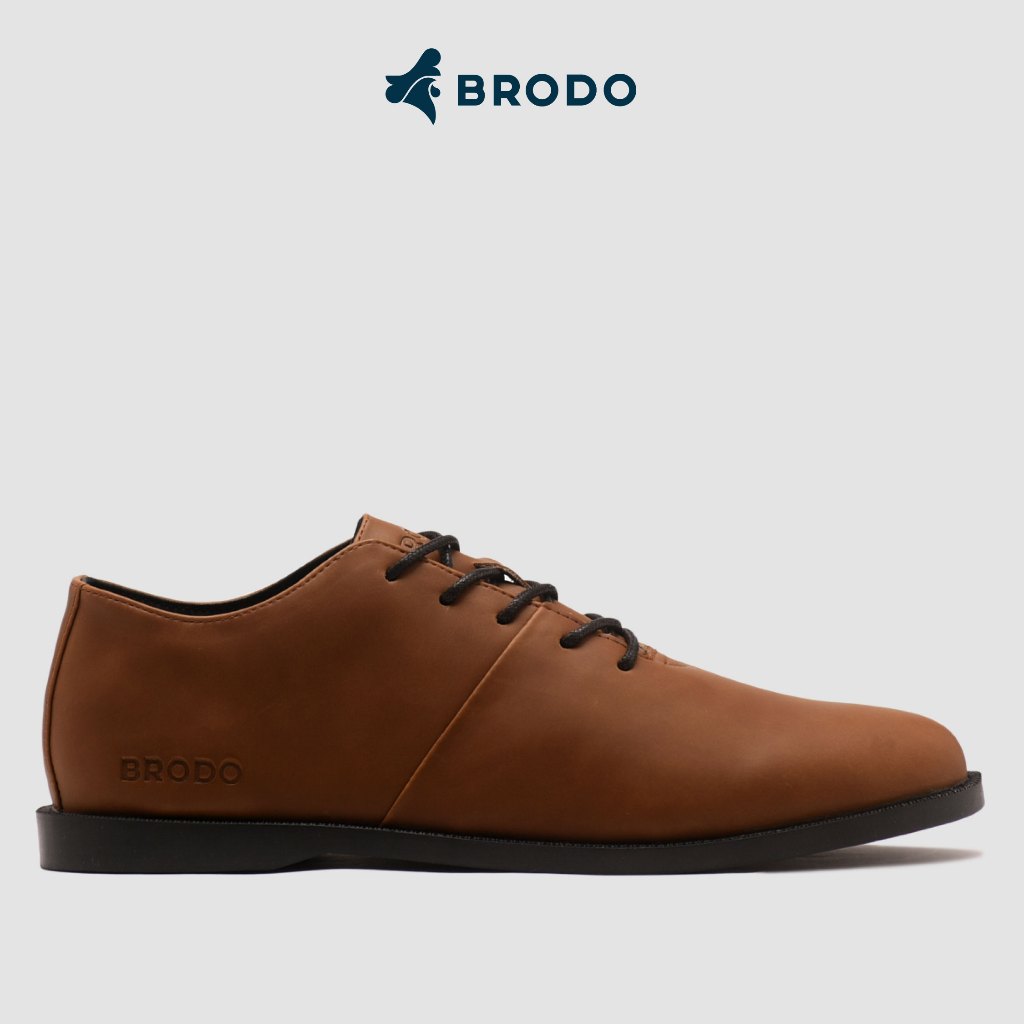 BRODO Aceh - Sepatu Signore Low Vintage Brown BS EL