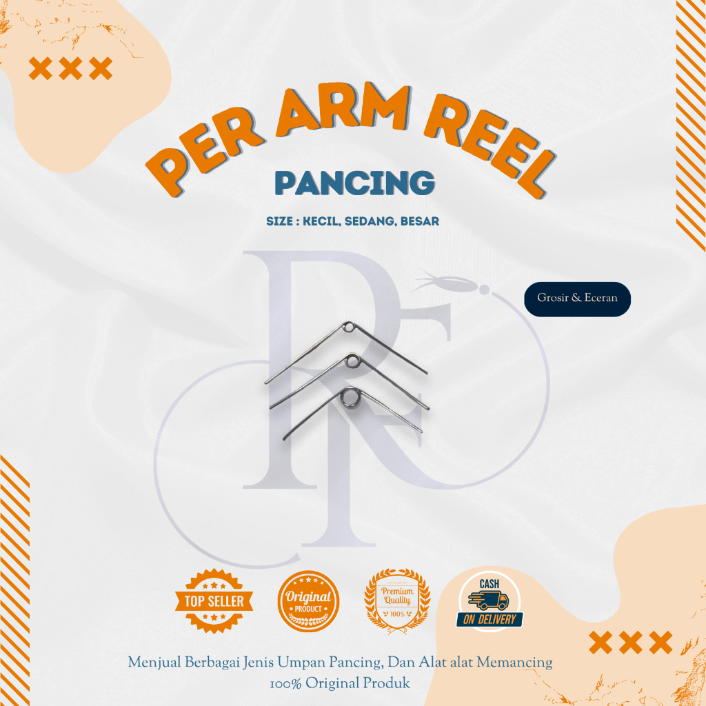 Per Arm Kupu Kupu Reel Pancing - Per Bail Reel Spinning