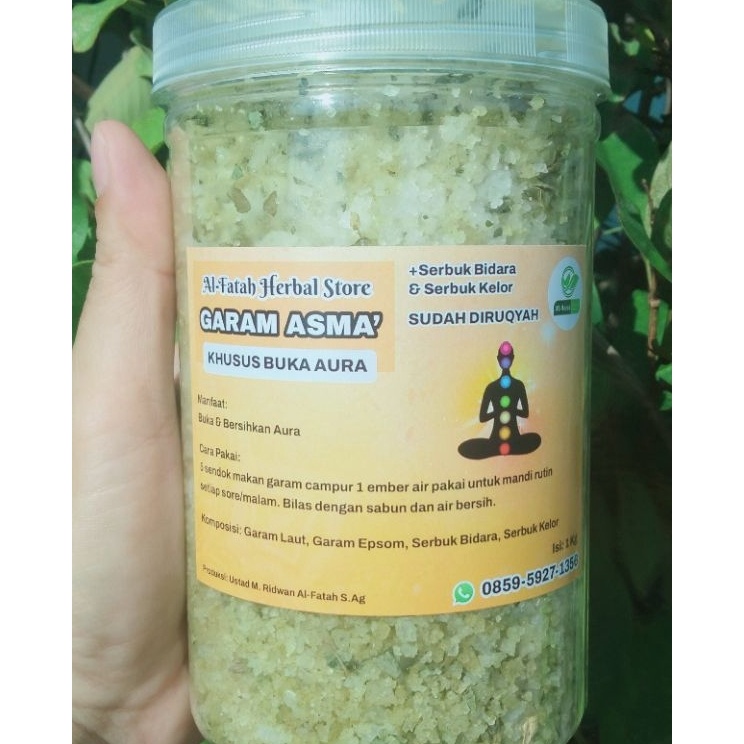 GARAM ASMA AL FATAH KHUSUS BUKA AURA 1 KILO KELOR  BIDARA DITES