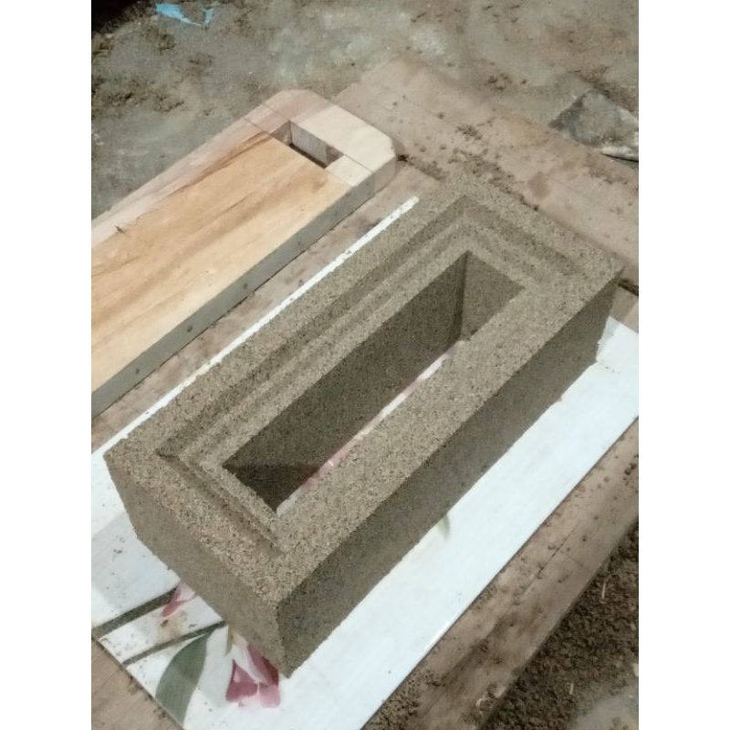 Cetakan Loster Kayu | Tumbuk 1 muka