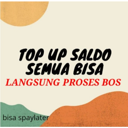 

TOP pulsa all operator/topup/salldo amanah~