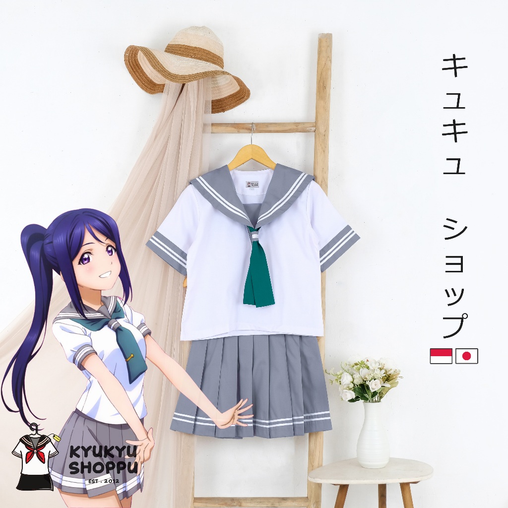 KYUKYUSHOPPU - Love Live Sunshine Seifuku Costume High Quality Cosplay Japan Korean Seragam Sekolah 