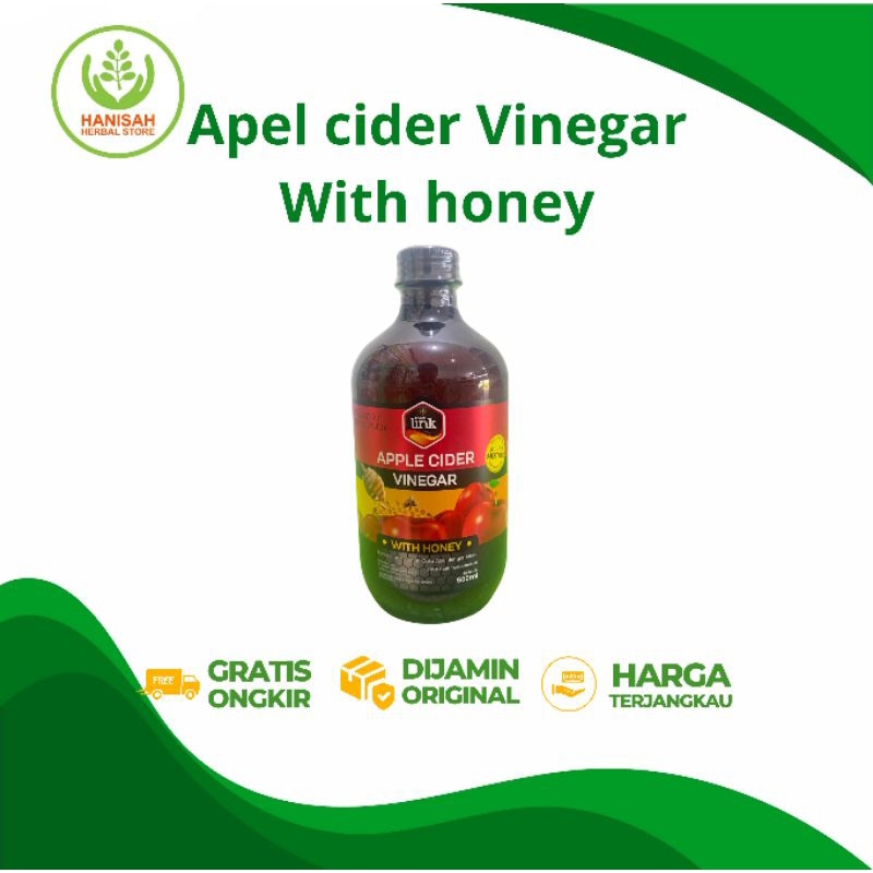 

cuka apel cider vinegar with honey 500ml