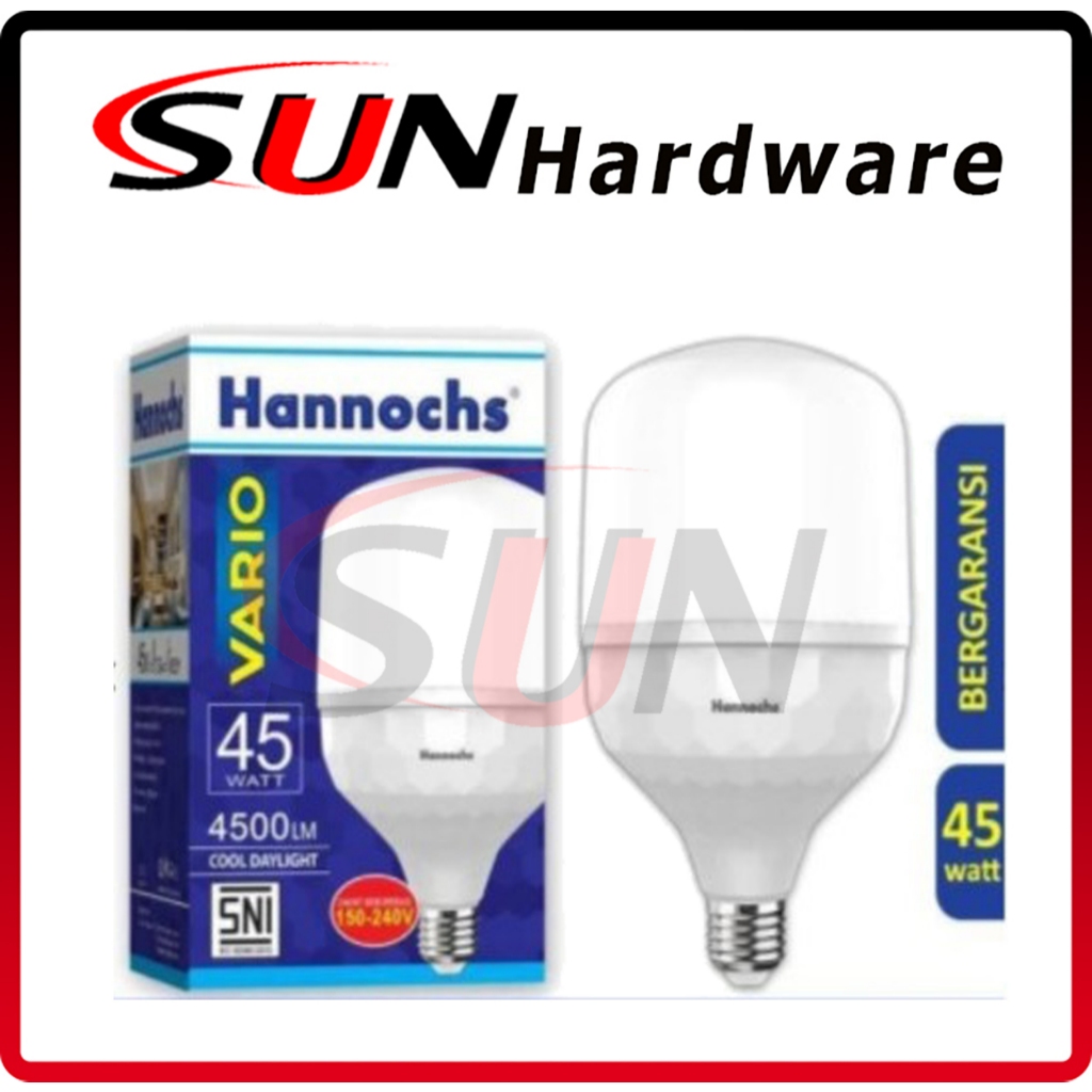 Lampu LED Hannochs Vario Kapsul Besar 45 watt Putih Cool Daylight CDL