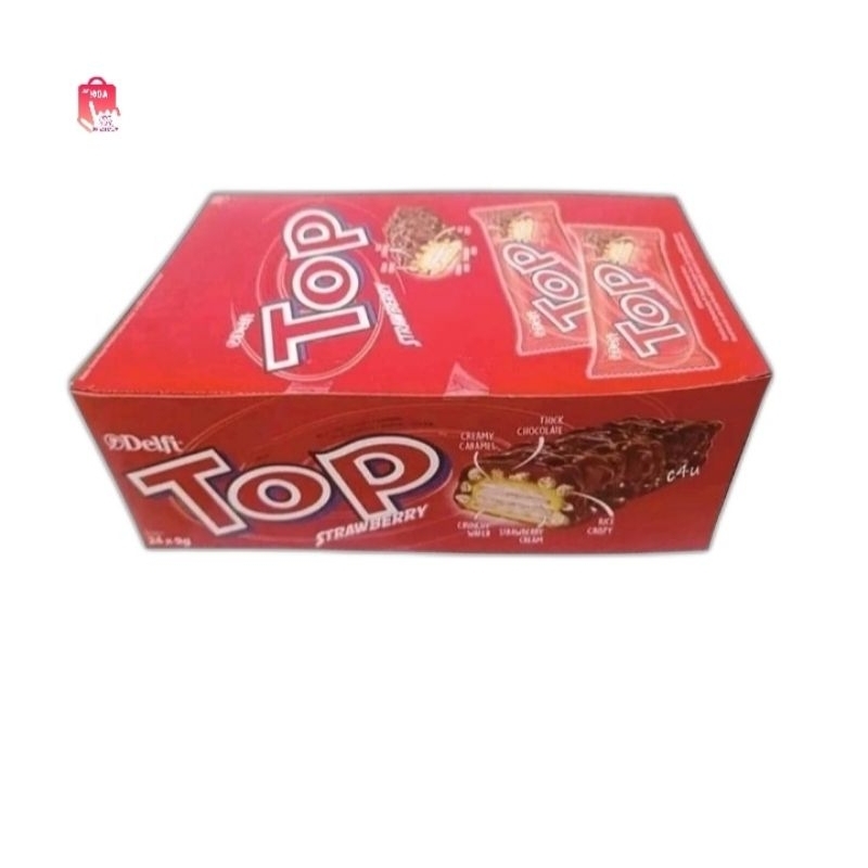 

Delfi Top Wafer Snack - Strawberry (1 box/24 pcs)