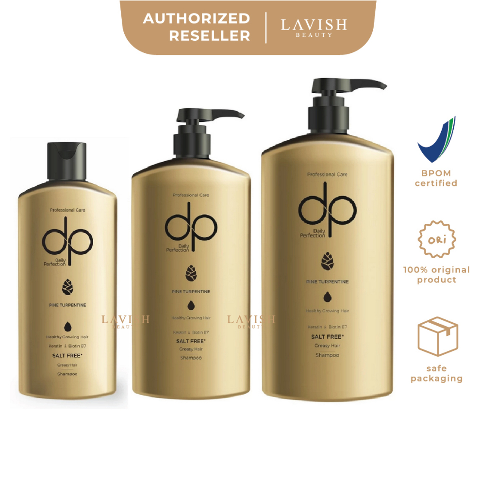 DP DAILY PERFECTION Shampoo Pine Turpentine Healthy Glowing