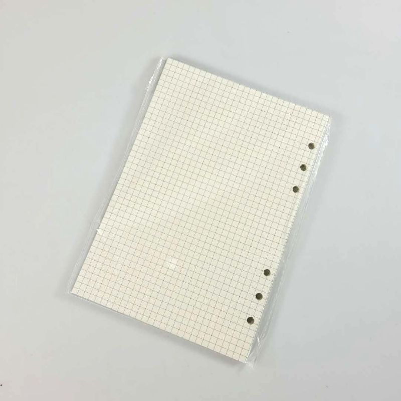 

kertas binder / loose leaf A5 lobang enam garis polos dan kotak kotak 50 lembar