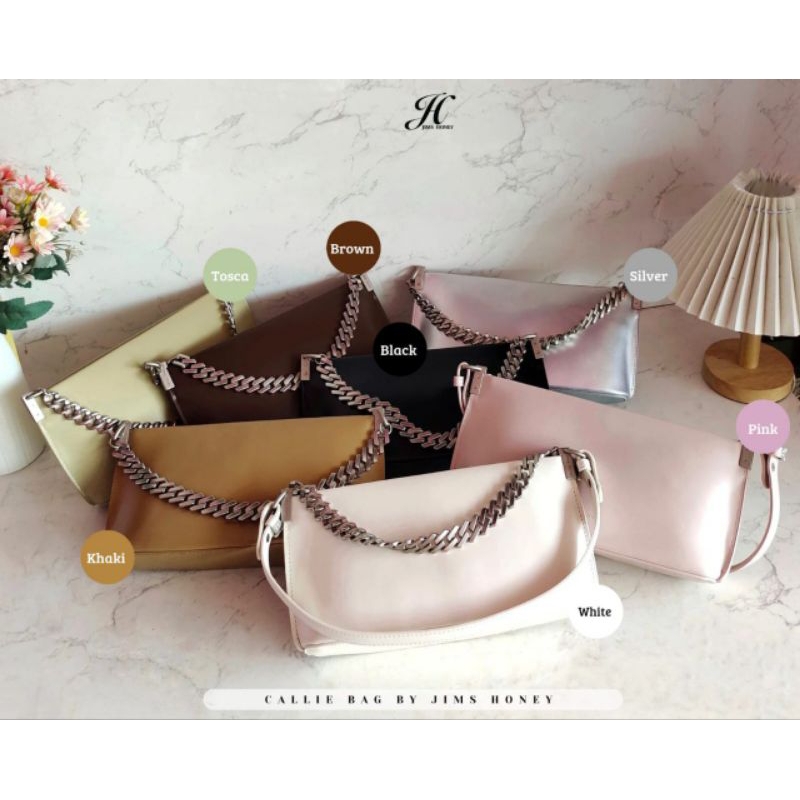 Callie Bag by Jimshoney | Tas Selempang Jimshoney | Tas Tenteng Jimshoney | Tas Rantai Jimshoney | T