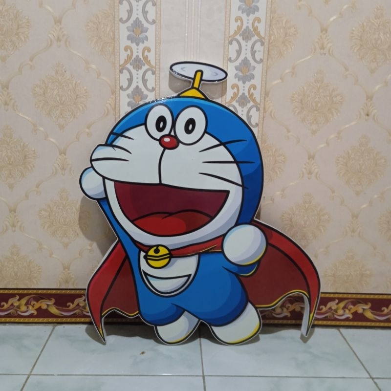 ornamen karakter lampu plafon doraemon