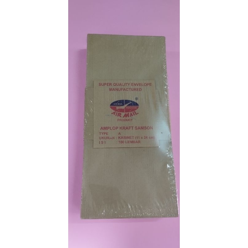 

AMPLOP COKELAT KABINET, SUPER KABINET /AMPLOP GAJI AIRMAIL