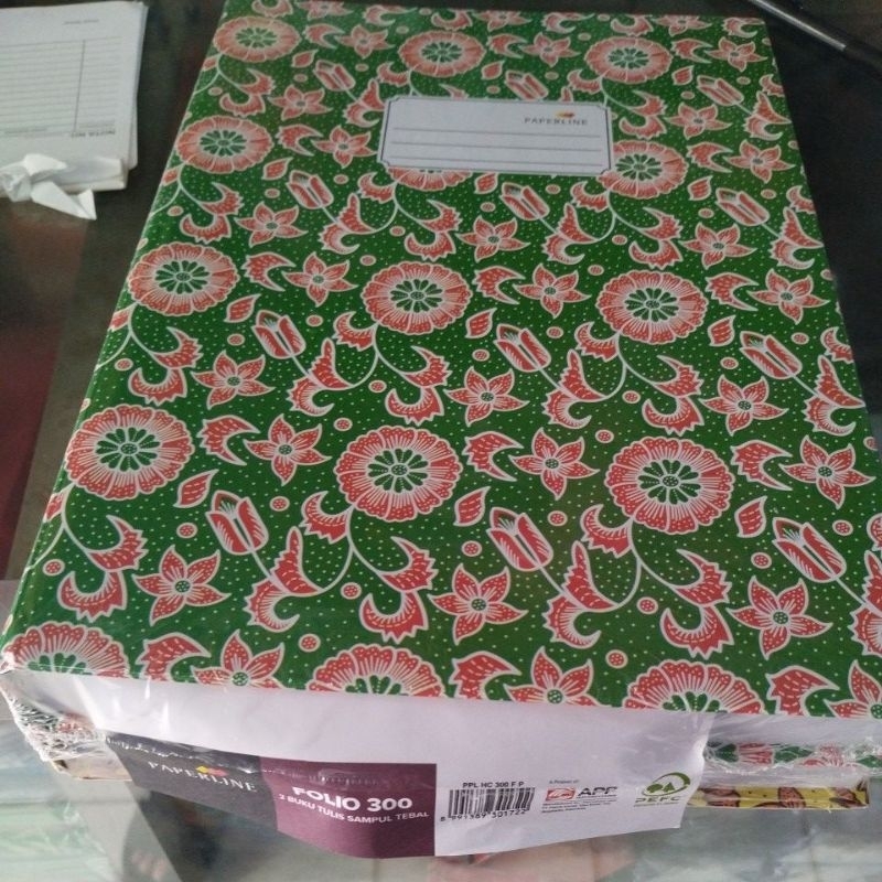 

HJK BUKU FOLIO PAPERLINE HARDCOVER 200 DAN 300 LEMBAR