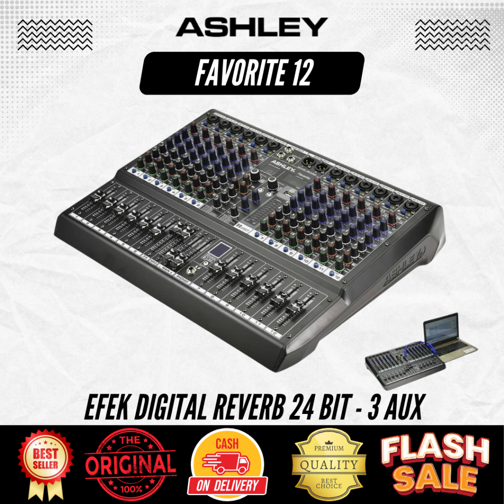 Mixer 12 Channel Ashley Favorite 12