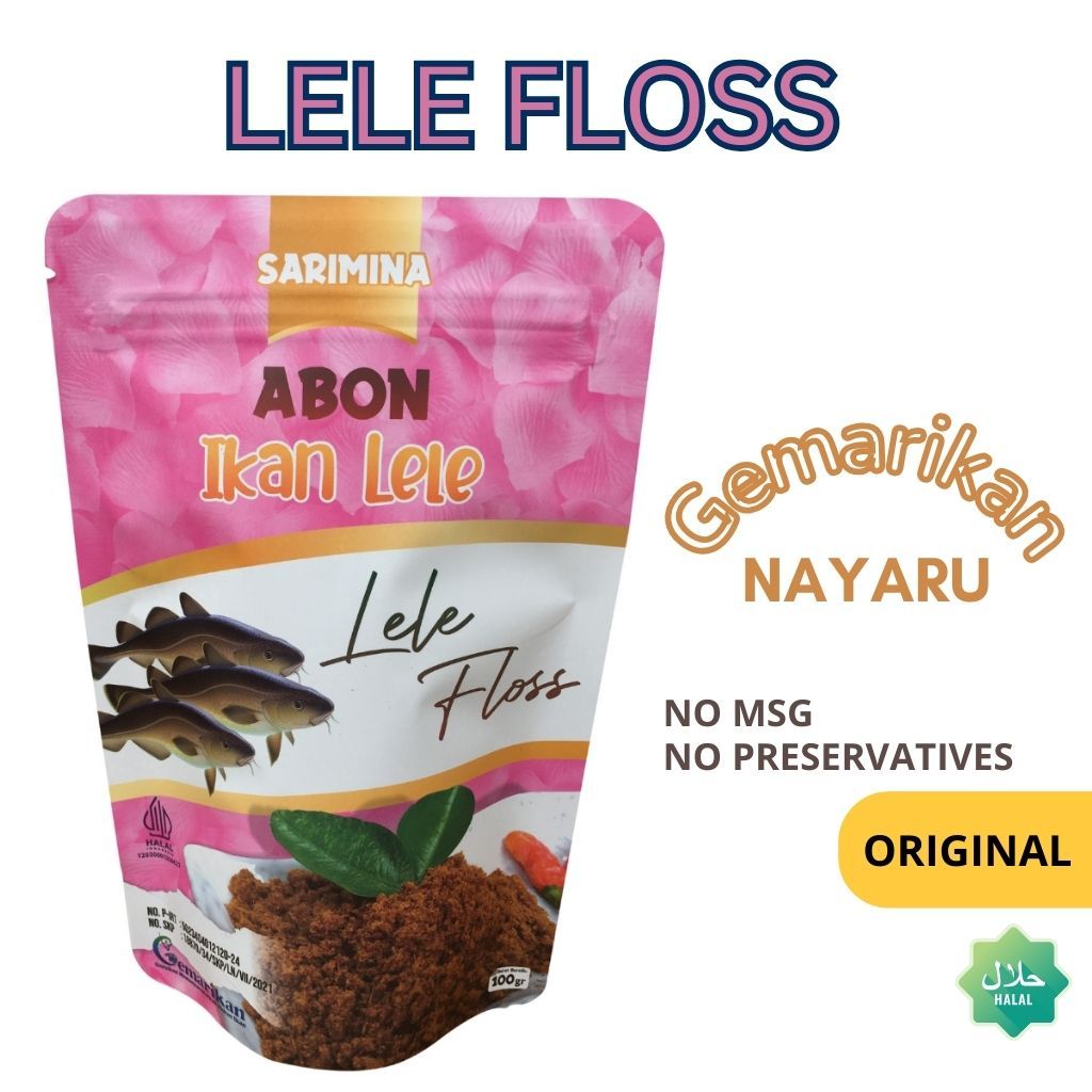 

Abon Ikan Lele Premium Floss Original Manis Gurih Tidak Amis No MSG Pengawet MPASI Halal Higienis