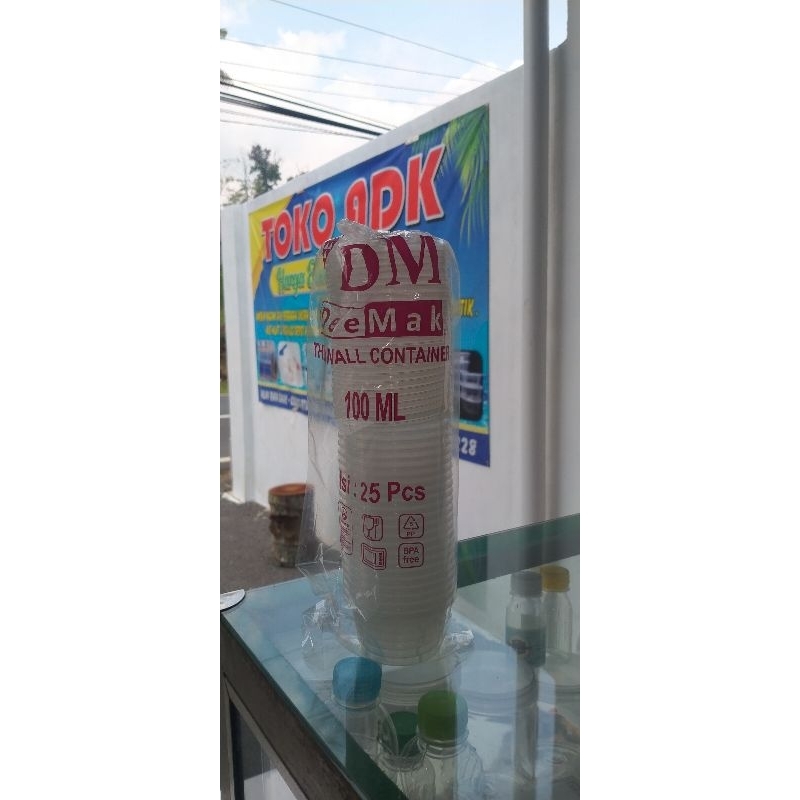 DM 100ML isi 25pcs