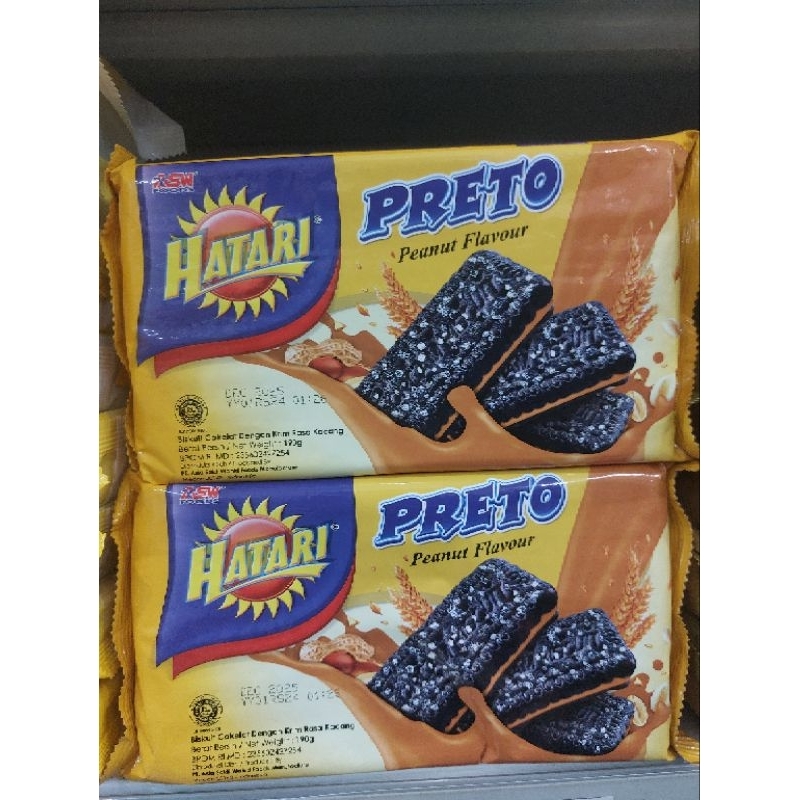 

KZ - hatari preto biskuit coklat dengan rasa kacang 190g