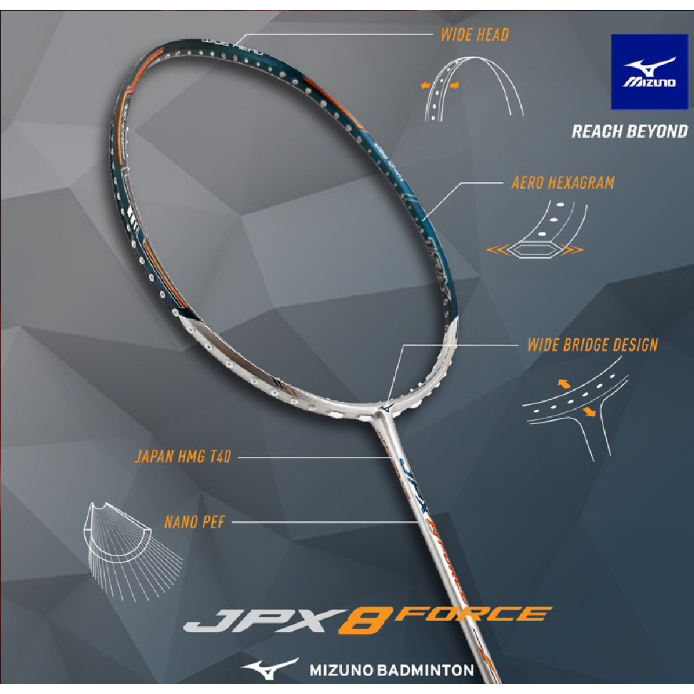 Raket Badminton Mizuno Jpx 8 Force
