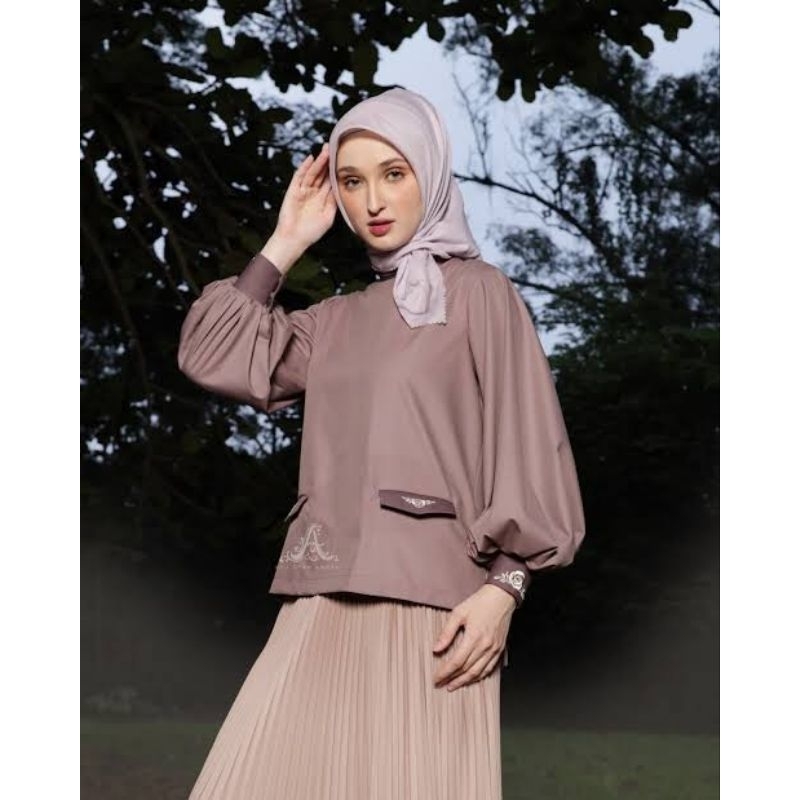 Daisy Top by AyuDyahAndari in Dusty Purple SM PL