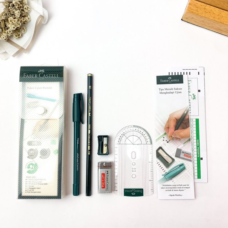

Paket Ujian Standar Faber Castell Kotak Pensil