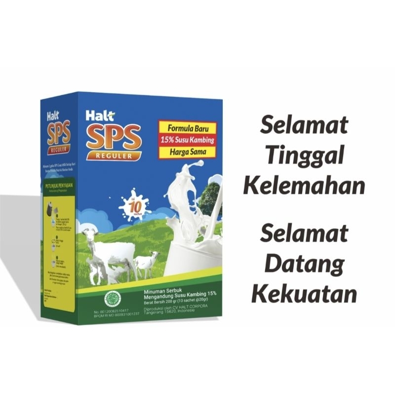 

SPS kemasan baru /susu kambing etawa isi 10 sachet/susu segar etawa/susu etawa asli